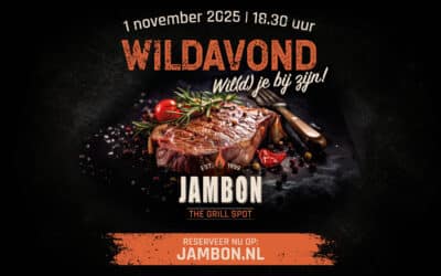 Zaterdag 1 november | Wildavond bij Jambon